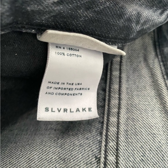 SLVRLAKE Beatnik skinny jeans 100% cotton in Moonlight grey size 29 MSRP $329 - Picture 7 of 7